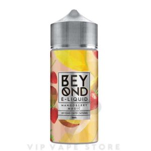 Beyond mango berry magic 100ml For this magic trick Beyond blended mango with sweet strawberries then cooled the mixture off with refreshing honeydew melon. It will leave you asking how did they do it!