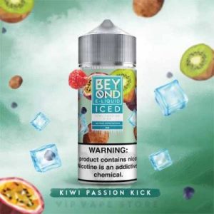 kiwi passion kick Beyond Iced 100ml Enjoy the summer sun with this combination of kiwi and passion fruit combined with fresh berries. shop lowest price in Pakistan