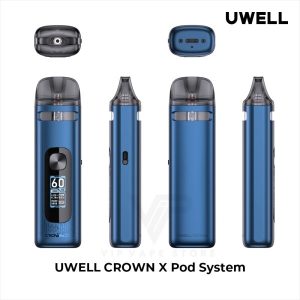 Uwell crown x pod mod kit features
