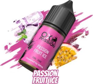 Satisfy your cravings with Passion fruit ice 30ml OX passion by oxva. While this refreshing, fruity flavor is sure to delight your taste buds. Don't miss out on the perfect balance of sweet and tangy in every vape. So try Passion fruit ice today! Let your taste buds dance with delight as you experience the perfect harmony of sweet and tangy notes in every vape. Whereas don't just satisfy your cravings, elevate them with this refreshing and fruity sensation. Further treat yourself to Passion fruit ice today and savor the deliciousness in every puff!