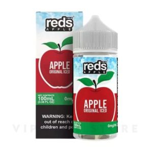 Apple Original Iced 7 Daze Red Apple 100ml is a popular e-liquid flavor by 7 Daze, a well-known brand in the vaping industry. This e-juice is a refreshing blend of sweet and tangy flavors, perfect for those who enjoy fruity and cooling