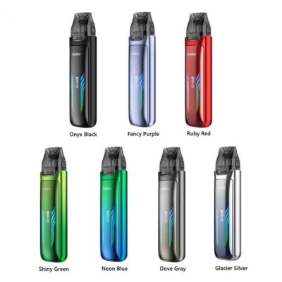 Voopoo Vmate Max Pod Kit 30w impressive 1200 mAh battery, designed to last up to 3 days on a single charge. Plus, enjoy rapid refueling with 5V/2A fast charging unleash your perfect vape with adjustable vaping modes, tailored to your preferences compatible with the new vmate top fill cartridge 0.4 Ω, requiring a minimum of 30W output. Ensure your device supports this power range to unlock the full potential of the Dual 256 Colour RGB Light Bar, adding a mesmerizing visual dimension to your vaping sessions