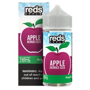 Shop 7daze reds apple berries ice 100ml at best price in the world