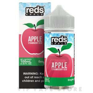 7Daze Reds Apple Strawberry Ice 100ml Shop DTL e-juices at low price in Pakistan