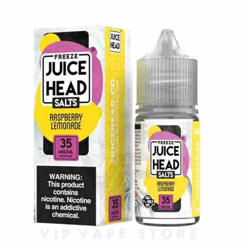 Raspberry lemonade 30ml Juice Head extra freeze Indulge in the invigorating blend of delightful concoction is a fusion of ripe raspberries and tangy lemonade, perfectly chilled for an extra refreshing kick. With each inhale, experience the burst of succulent raspberries intertwining with zesty lemonade, tantalizing your taste buds. The icy coolness adds an exhilarating twist, leaving you revitalized and craving for more. Dive into this frosty delight and embrace the cool, tangy sweetness 30ml (Salt Nic) 100ml Chubby Gorilla Bottles.
